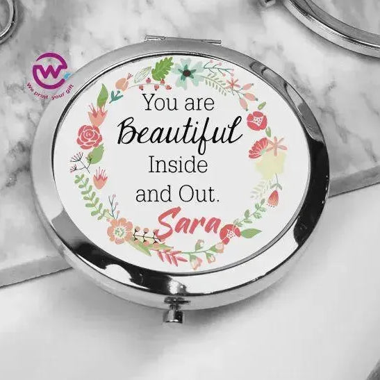 Compact Mirror - Floral - WE PRINT