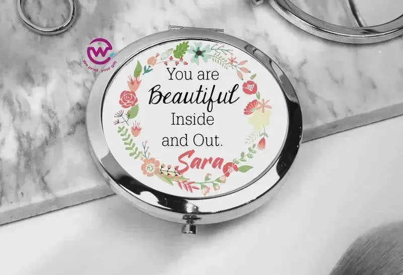 Compact Mirror - Floral - WE PRINT