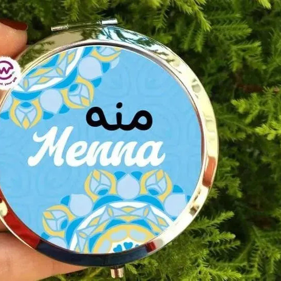 Compact Mirror- Mandala - WE PRINT