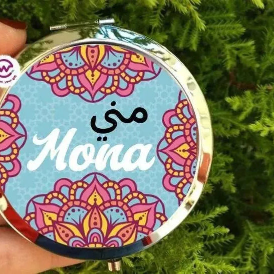Compact Mirror- Mandala - WE PRINT
