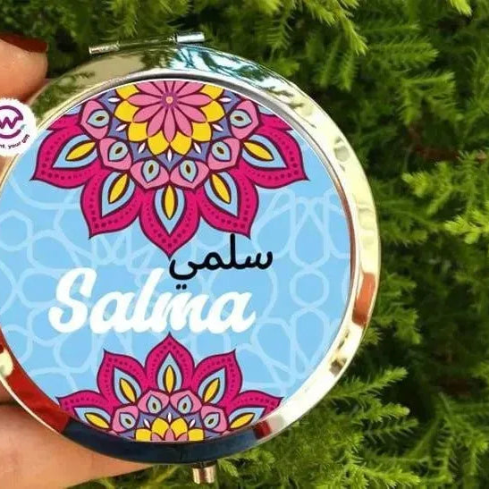 Compact Mirror- Mandala - WE PRINT