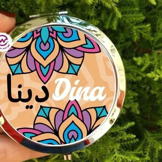Compact Mirror- Mandala - WE PRINT