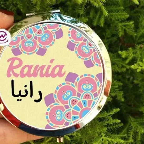 Compact Mirror- Mandala - WE PRINT