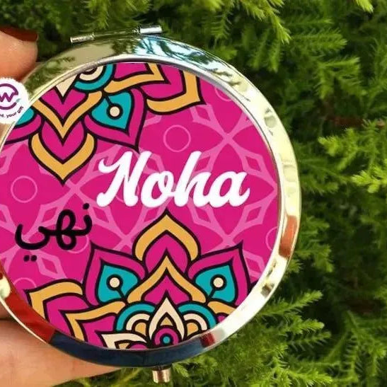 Compact Mirror- Mandala - WE PRINT