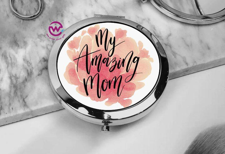 Compact Mirror - MOM - weprint.yourgift