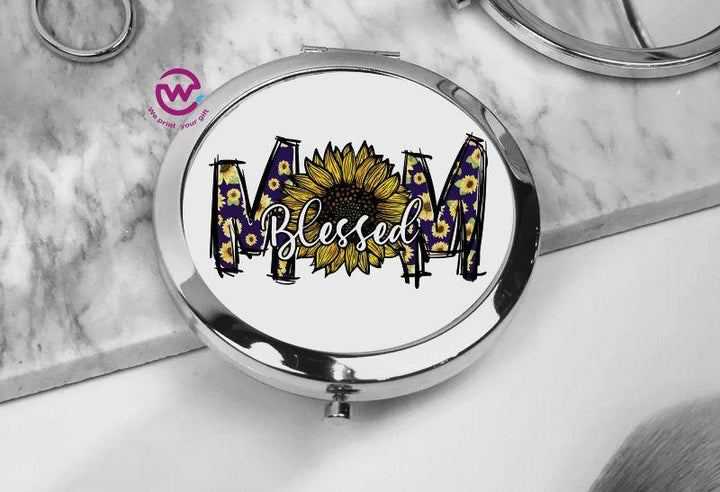 Compact Mirror - MOM - weprint.yourgift
