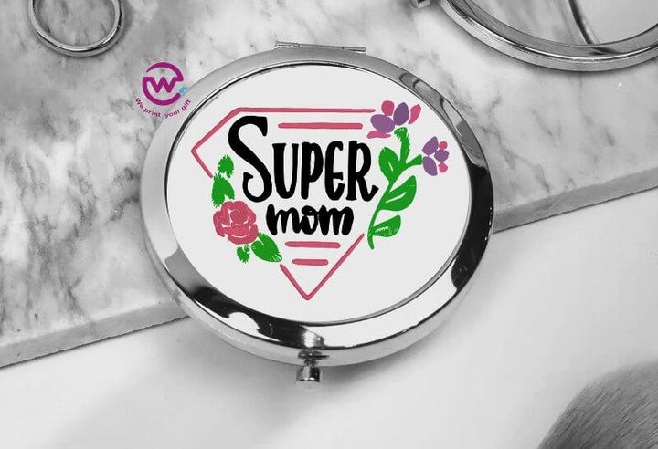 Personalized compact mirror 