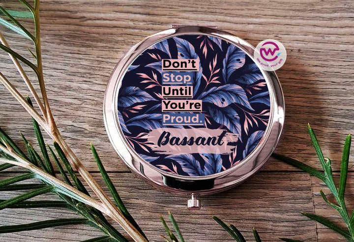 Compact Mirror -Motivation - weprint.yourgift