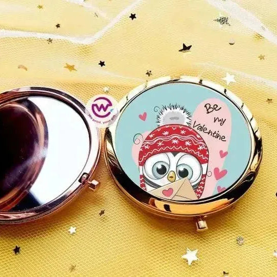 Compact mirror - Valentine's Day - WE PRINT