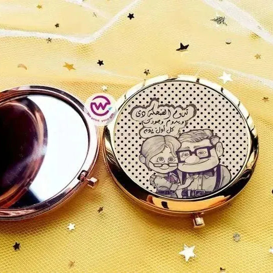 Compact mirror - Valentine's Day - WE PRINT