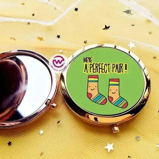 Compact mirror - Valentine's Day - WE PRINT