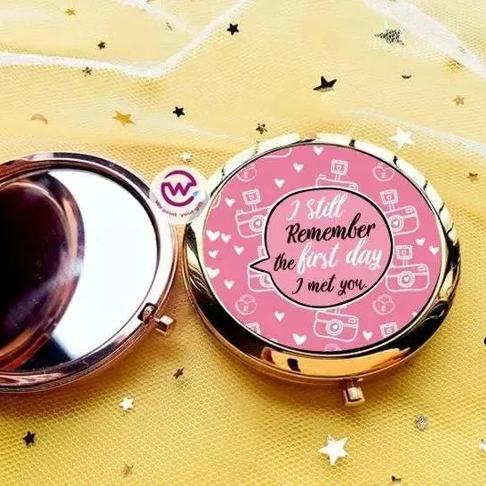 Compact mirror - Valentine's Day - WE PRINT