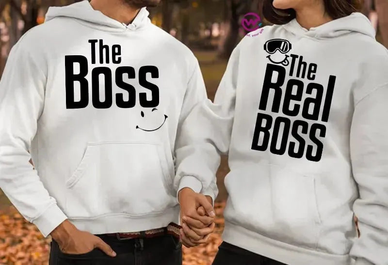 Couple Hoodie-Couples Icons - WE PRINT