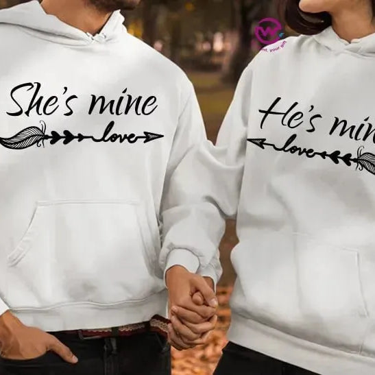 Couple Hoodie-Couples Icons - WE PRINT