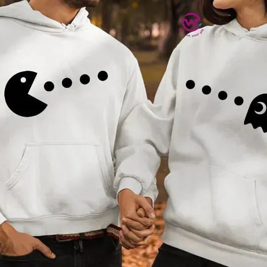 Couple Hoodie-Couples Icons - WE PRINT