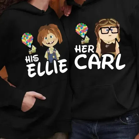 Couple Hoodie-Disney Couple - WE PRINT