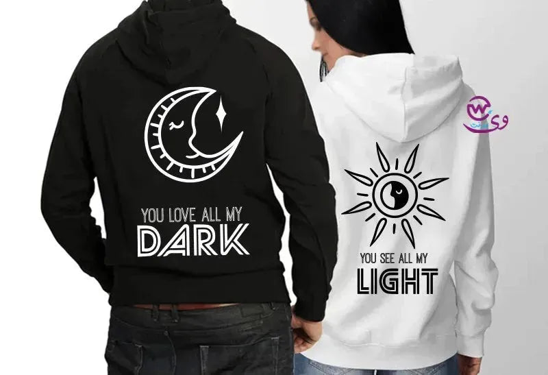 Couple hoodie-English Designs - WE PRINT