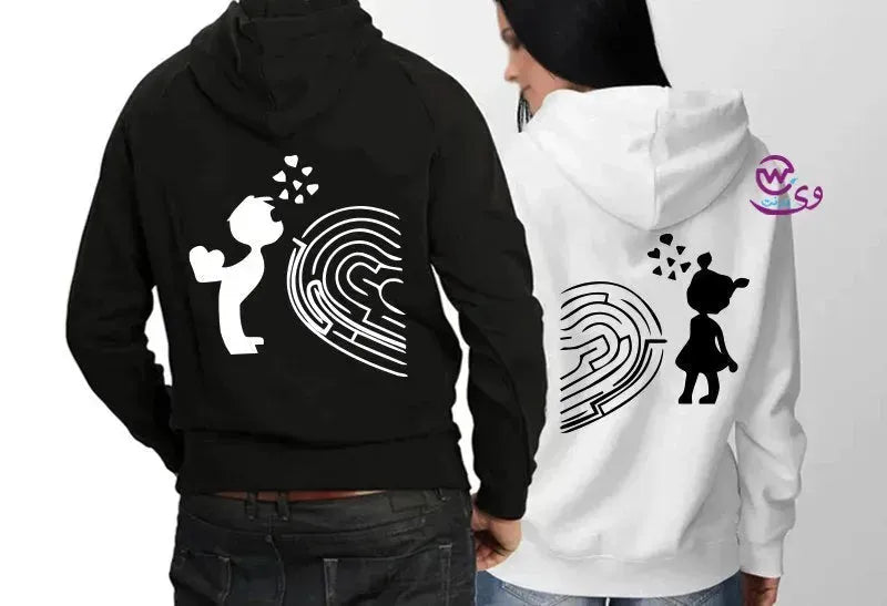 Couple hoodie-English Designs - WE PRINT