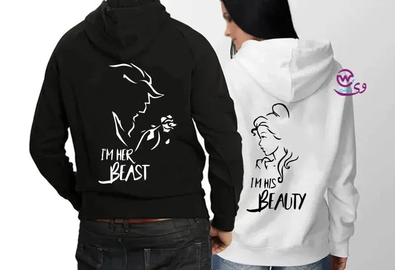 Couple hoodie-English Designs - WE PRINT