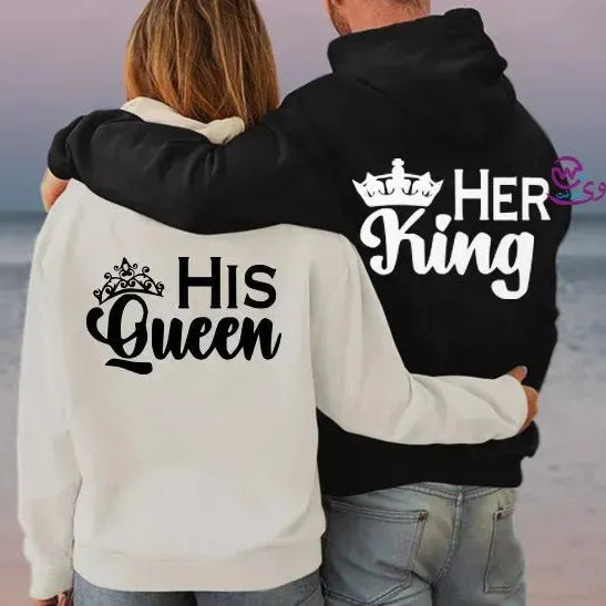 Couple Hoodie-English Quotes - WE PRINT