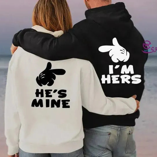 Couple Hoodie-English Quotes - WE PRINT