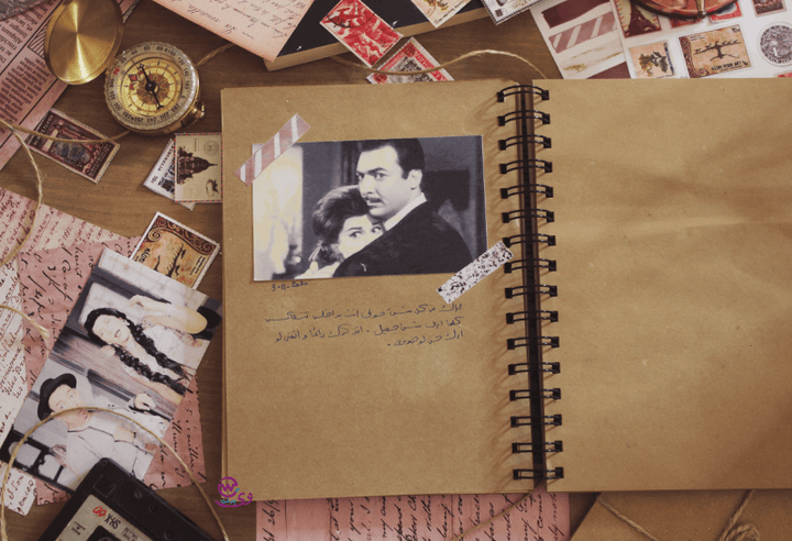 Customized notebook cover with photo - نوت بوك أنت سعادتى