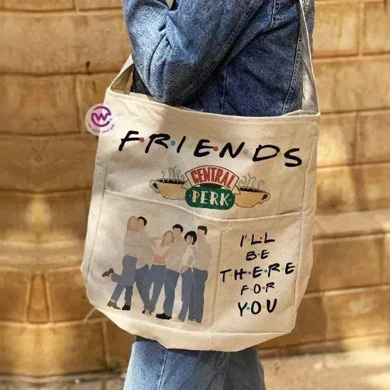 Cross Tote Bag - Friends - WE PRINT