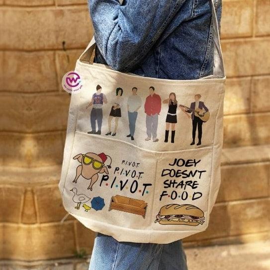 Cross Tote Bag - Friends - weprint.yourgift