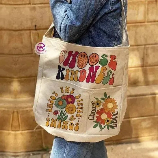 Cross Tote Bag - Motivation - WE PRINT