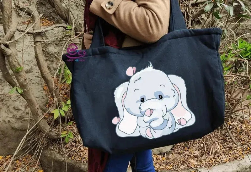 custom diaper bag -Elephant - WE PRINT