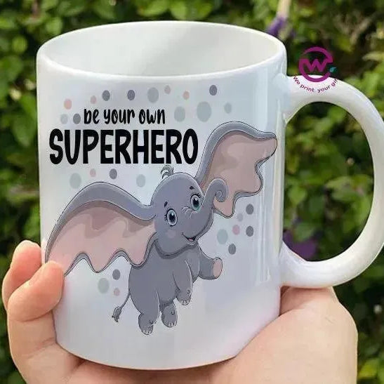 Custom Mugs-Ordinary-Elephant Designs - WE PRINT