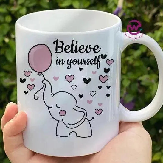 Custom Mugs-Ordinary-Elephant Designs - WE PRINT
