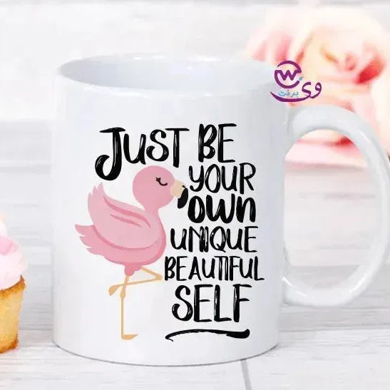 Custom Mugs-Ordinary -Flamingos - WE PRINT