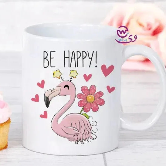 Custom Mugs-Ordinary -Flamingos - WE PRINT