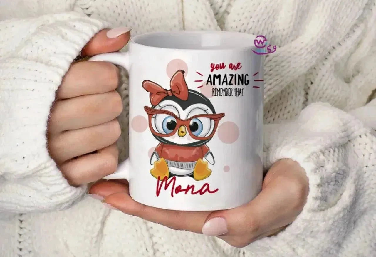 Custom Mugs-Ordinary- Owl - WE PRINT