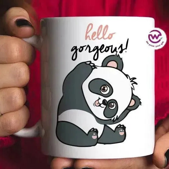 Custom Mugs-Ordinary- Panda - WE PRINT