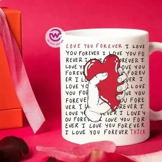 Custom Mugs-Ordinary - Valentine's Day - love is .. - WE PRINT