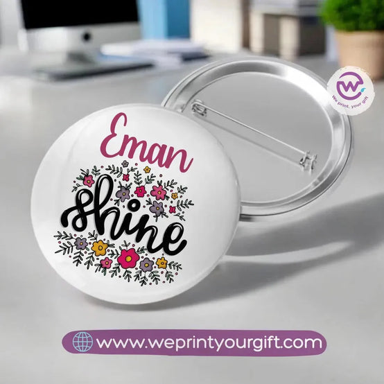 Customized Pin- Names - WE PRINT