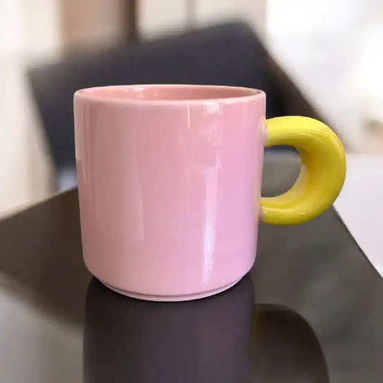 Round handle mug -Customization Option