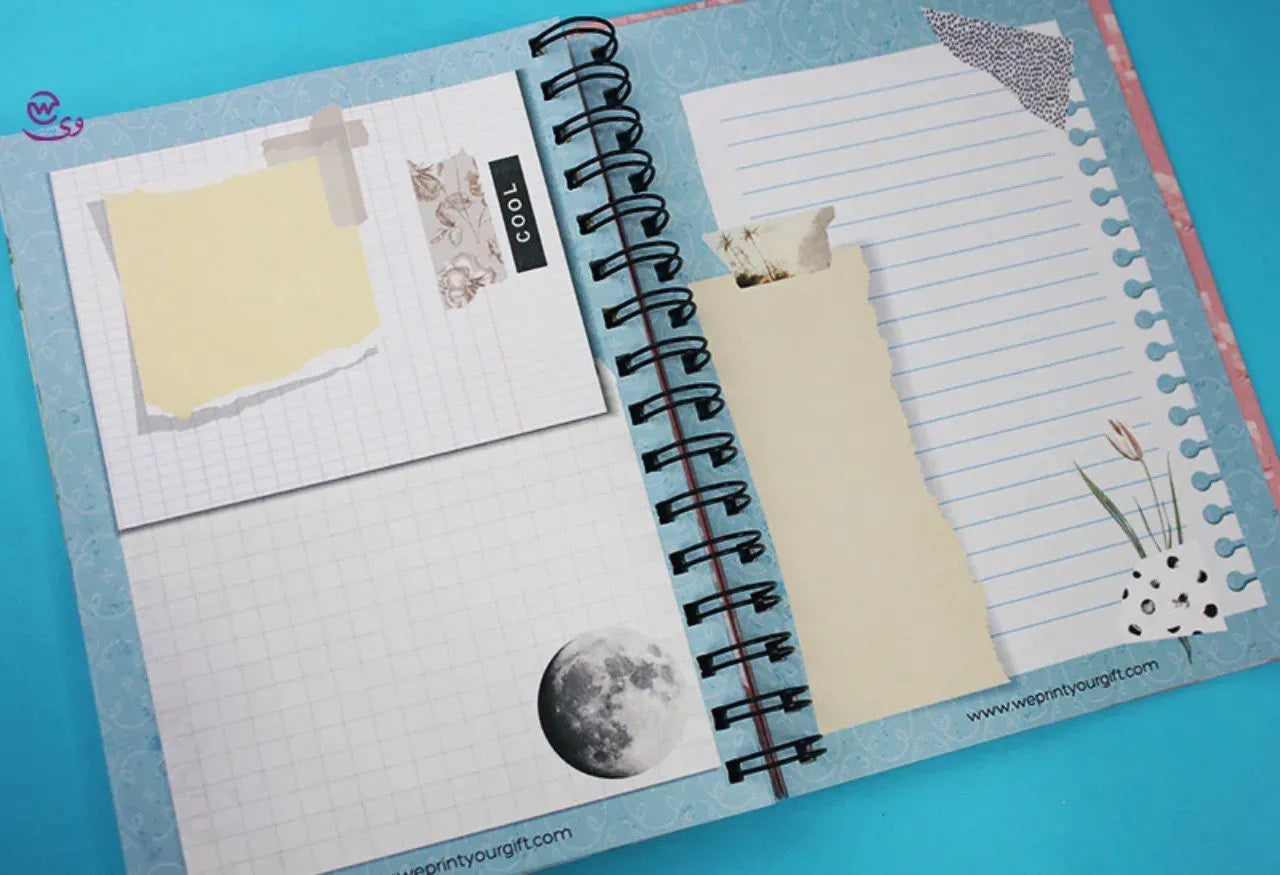 Daily Agenda-Agenda - ( 91 Papers -182 pages )-Flamingos - WE PRINT