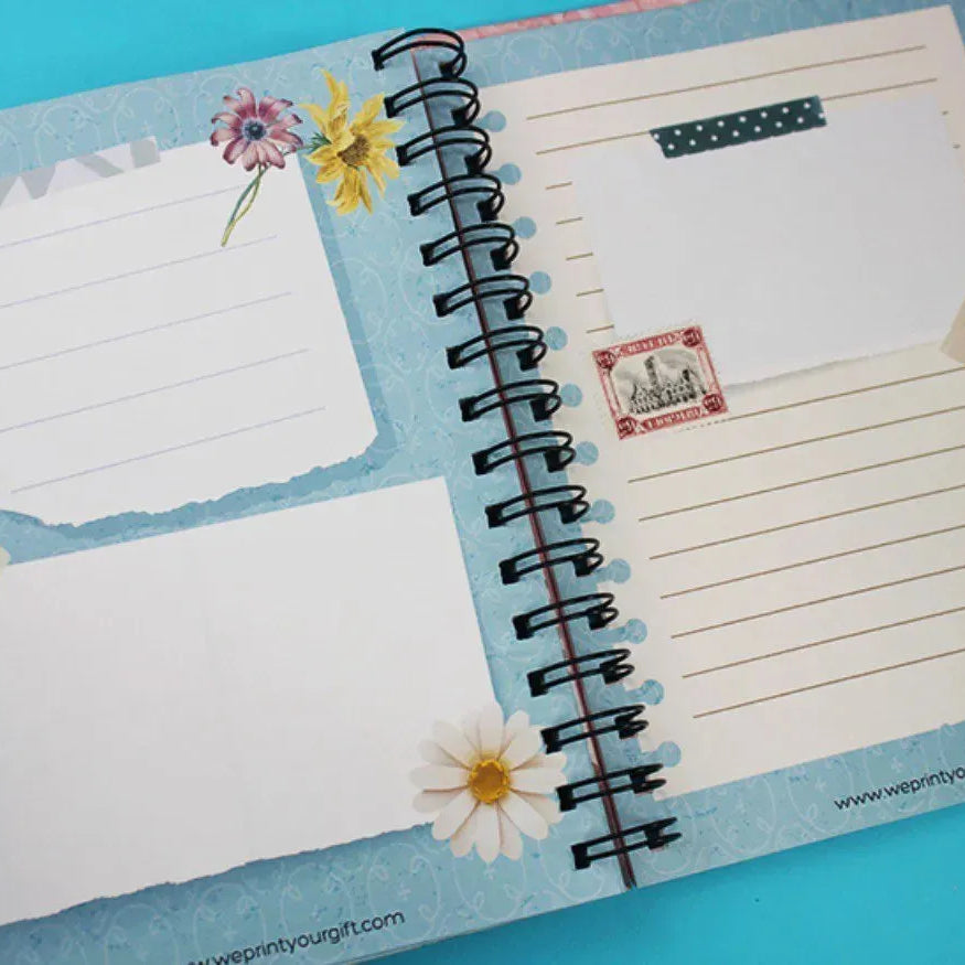 Daily Agenda-Agenda - ( 91 Papers -182 pages )-Flamingos - WE PRINT