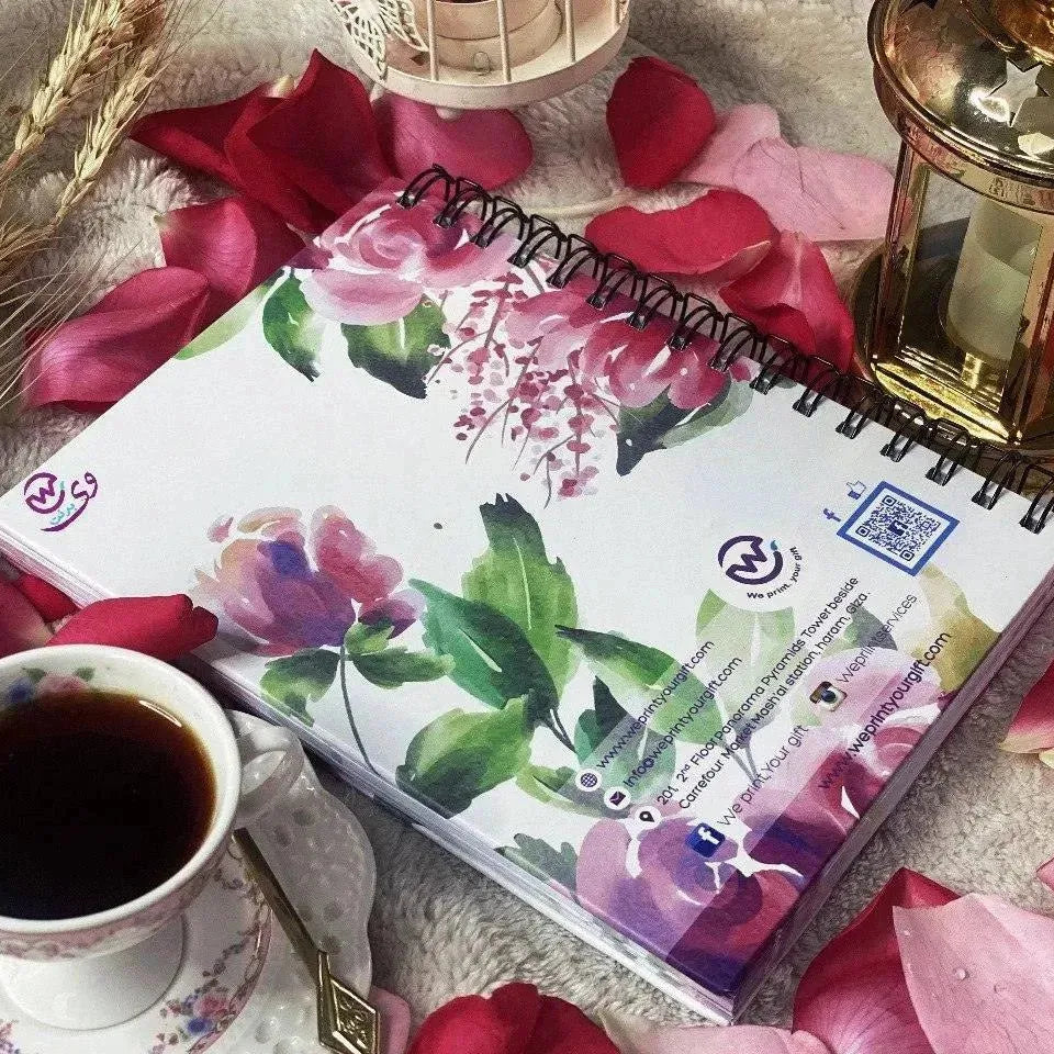 Daily planner-Blooming Flowers - WE PRINT