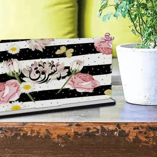 Desk Wooden Sign - Arabic Names - WE PRINT