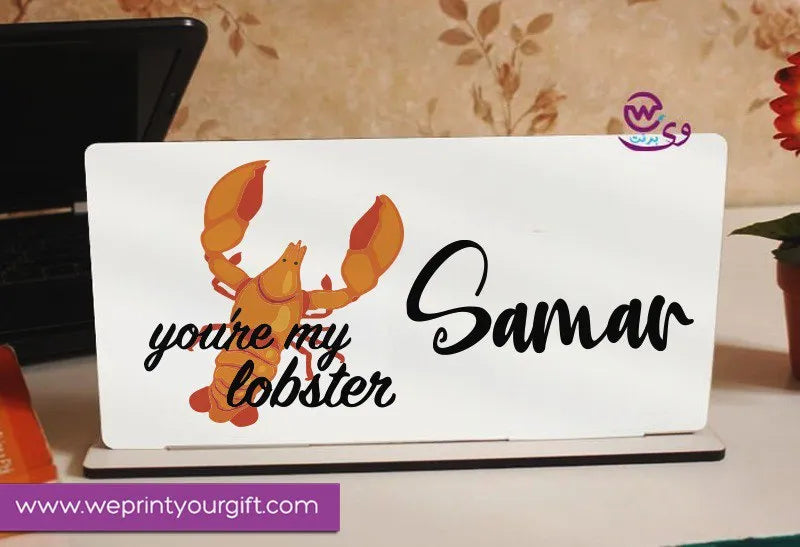 Desk Wooden Sign- Friends series - WE PRINT