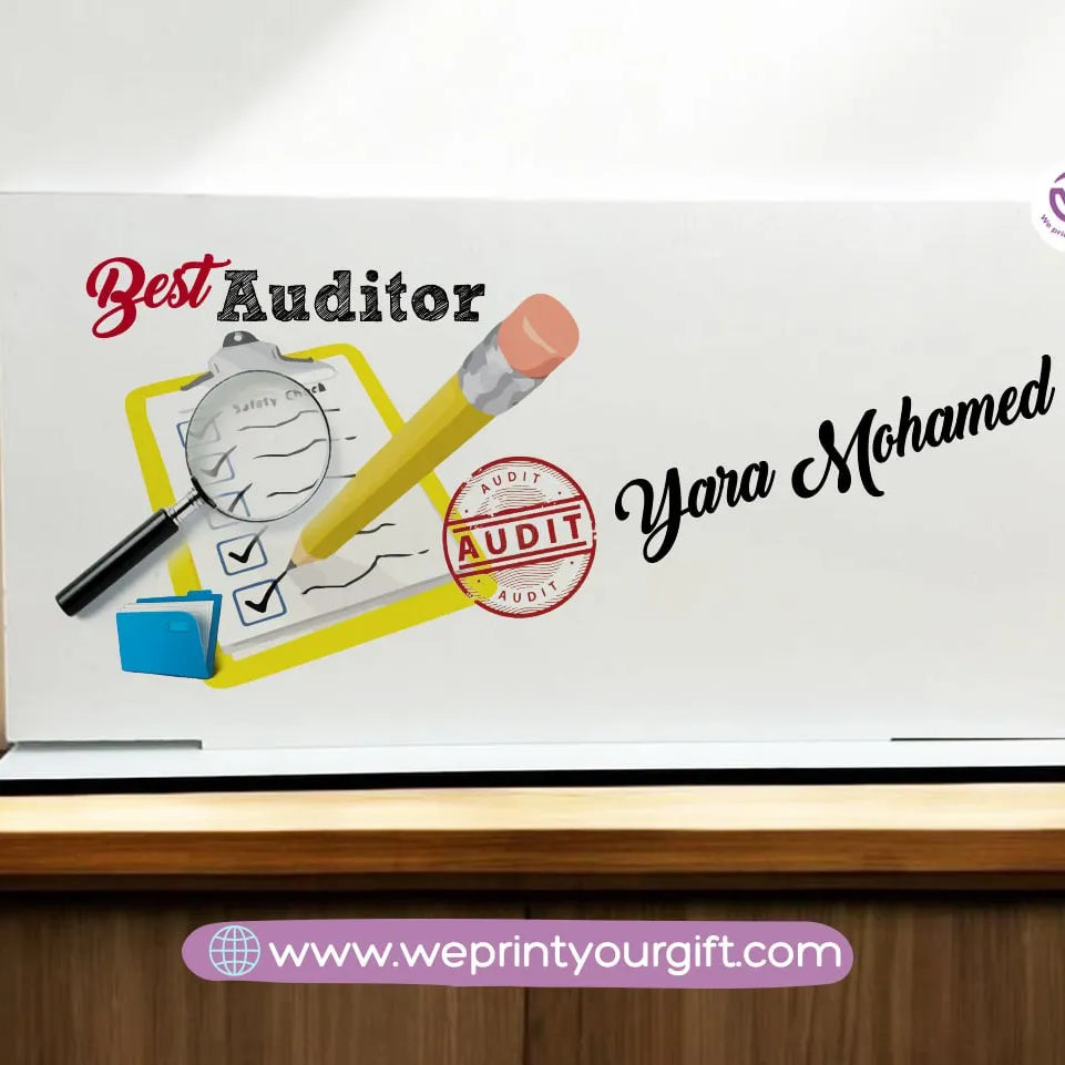 Desk Wooden Sign- Jobs - WE PRINT