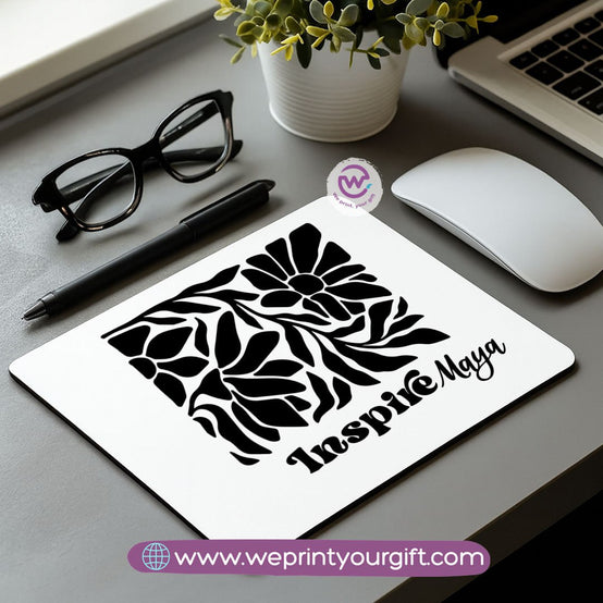 One Line Art Mouse Pad – Minimalist Artistic Desk Style