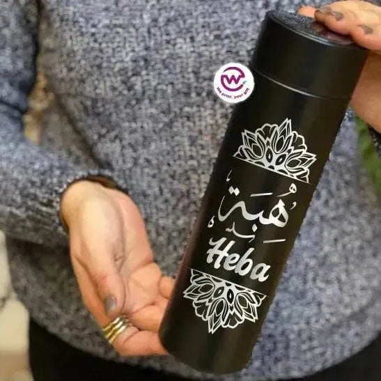 Digital Thermal Thermos Arabic Names - WE PRINT