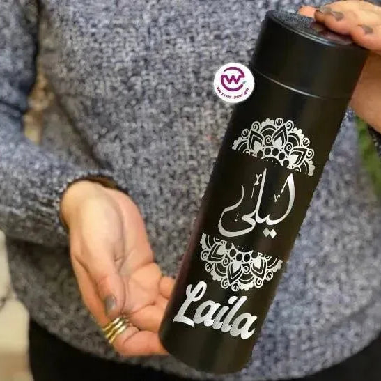 Digital Thermal Thermos Arabic Names - WE PRINT