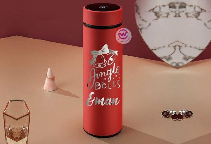 Digital Thermal Thermos -Engrave -Christmas - weprint.yourgift