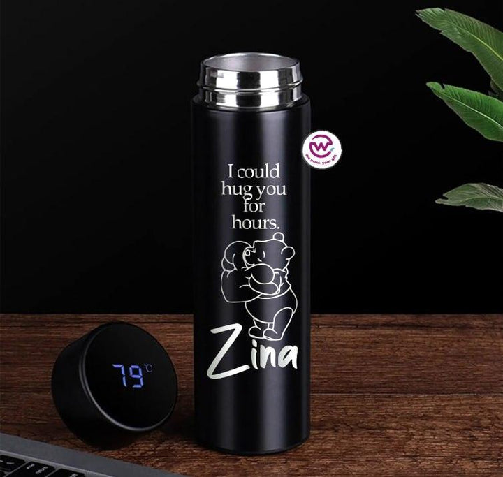 Digital Thermal Thermos -Engrave -lovers - weprint.yourgift